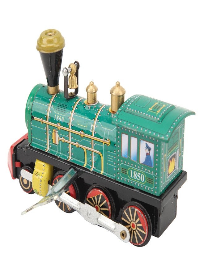 NOENNULL Wind Up Vintage Locomotive Train Retro Clockwork Spring for Collection, Xmas, Party, Birthday, Festival, Surprise, Memories - Image 5
